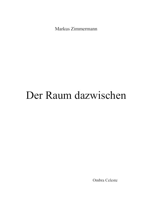 Der Raum dazwischen