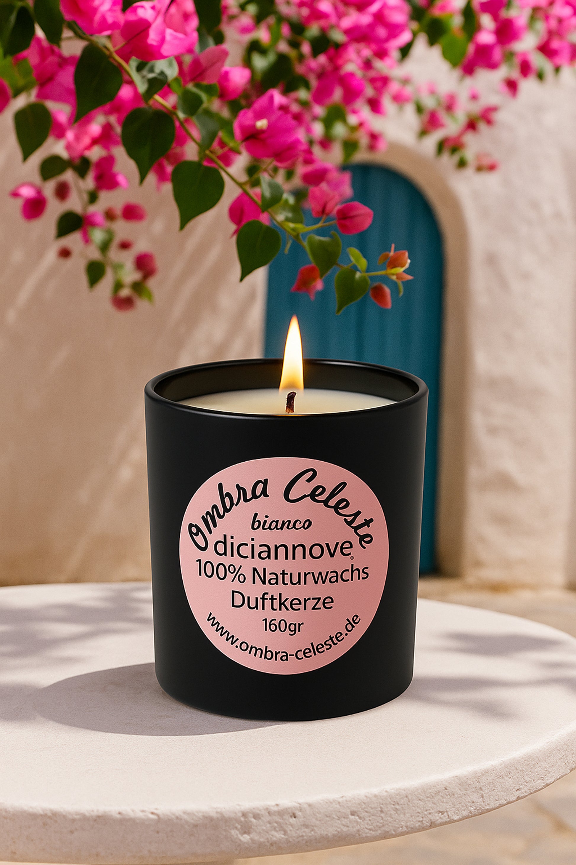Duftkerze diciannove – 160g Naturwachs, vegan, warm und sinnlich